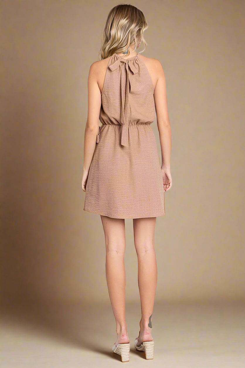Halter Mini Dress