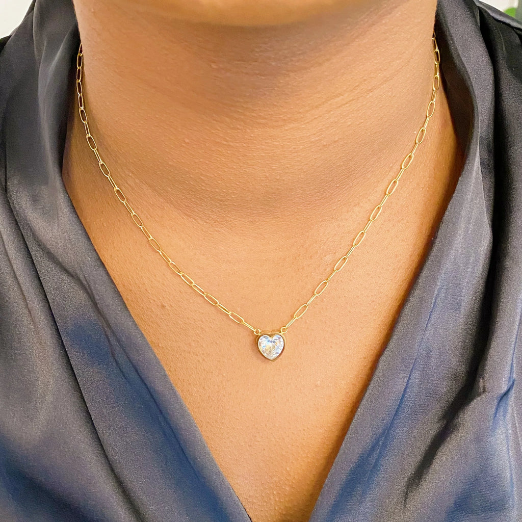 Chained to My Heart Necklace