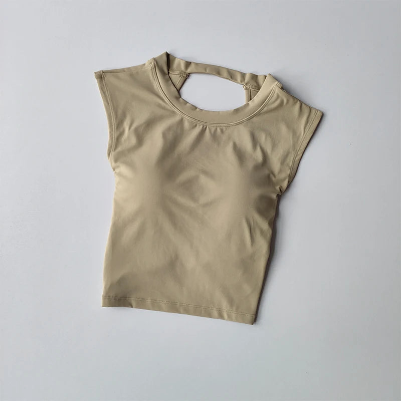 Women's QuickDry Backless Active Top