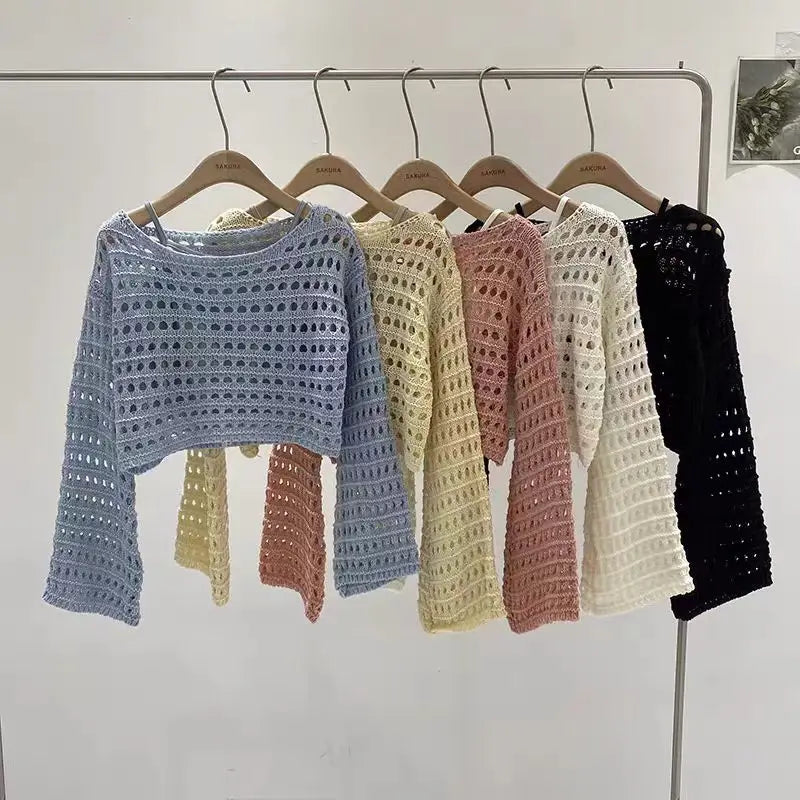 Women's knitted cardigan Sweater