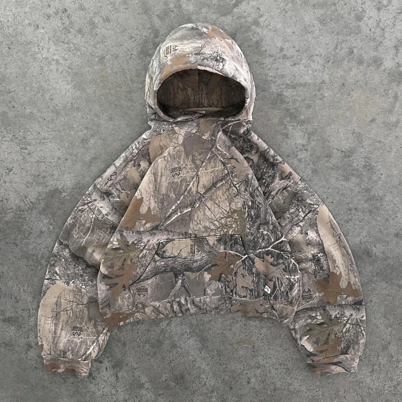 Woman's Camo Hoodie
