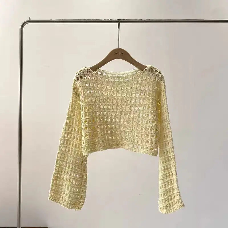 Women's knitted cardigan Sweater