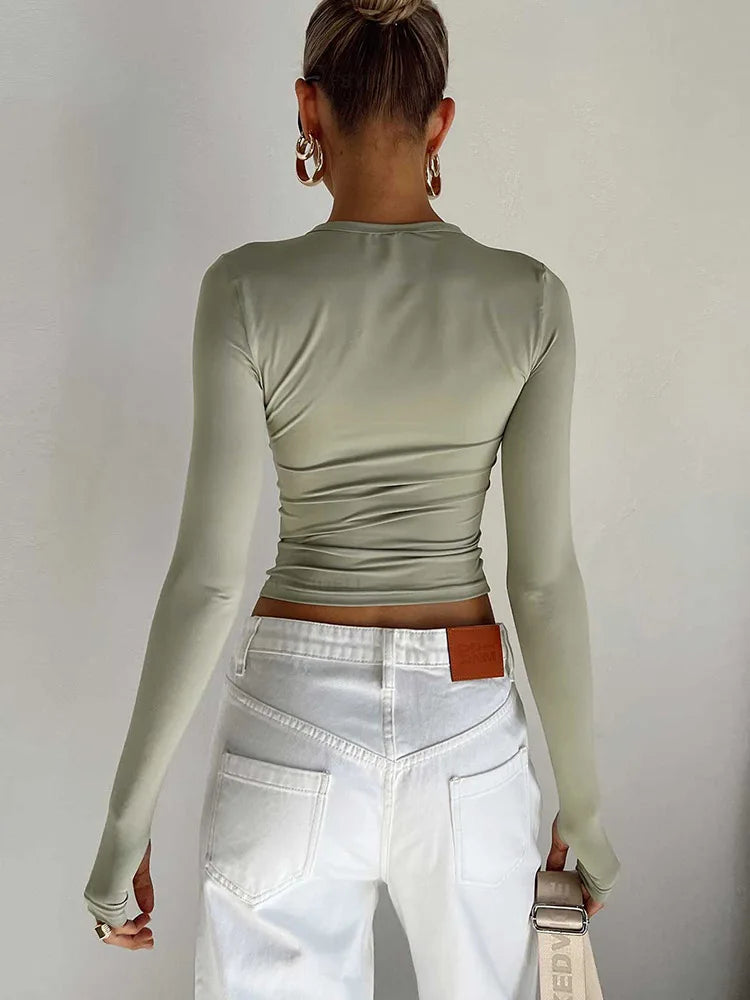 Women's Tighten Long Sleeve Shirt