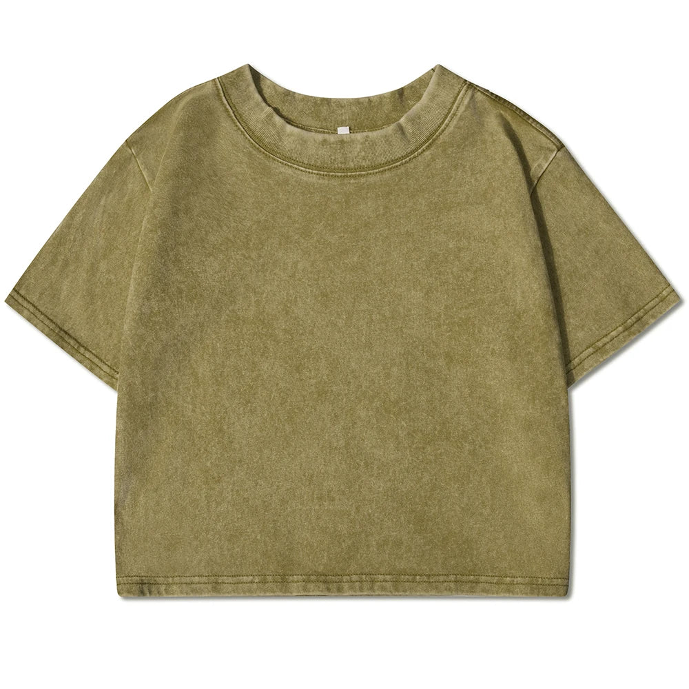 Women's Baggy Crop Top