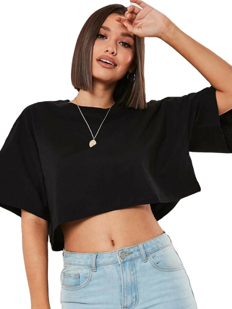 Women's Cropped Shirt