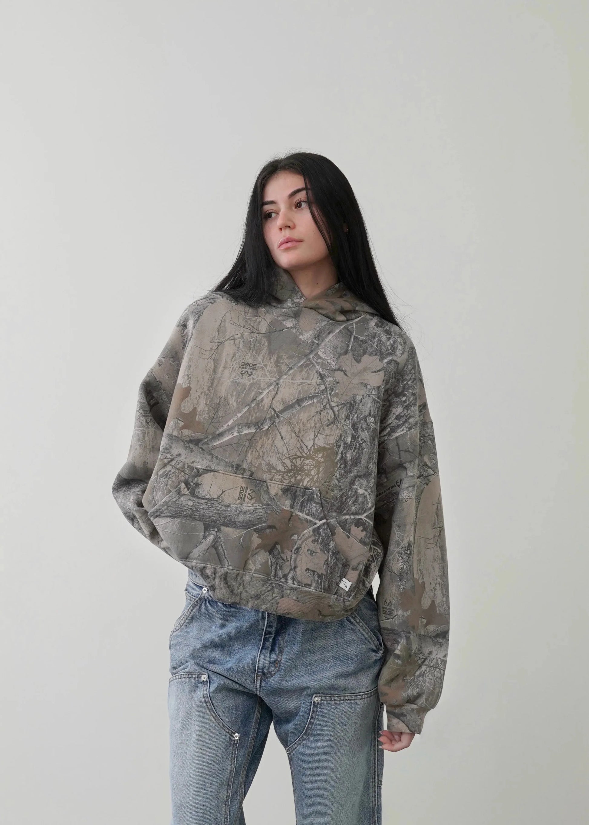 Woman's Camo Hoodie