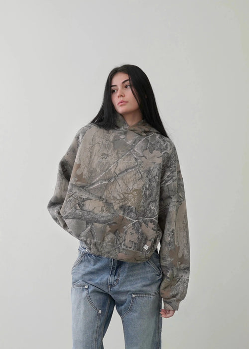 Woman's Camo Hoodie