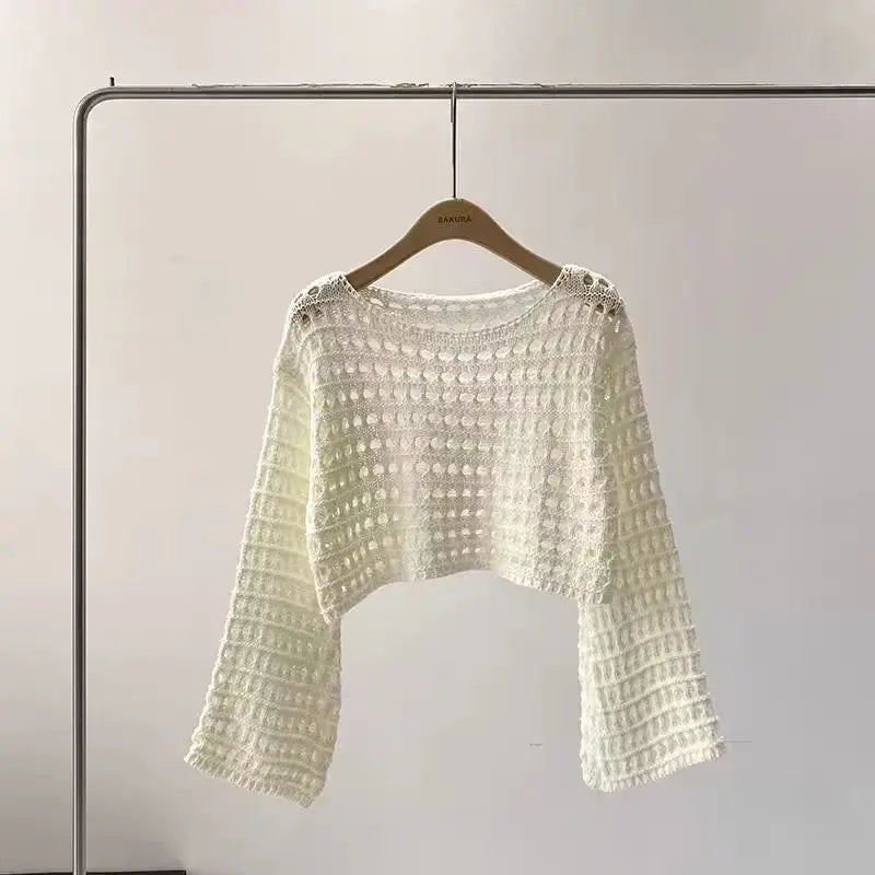 Women's knitted cardigan Sweater