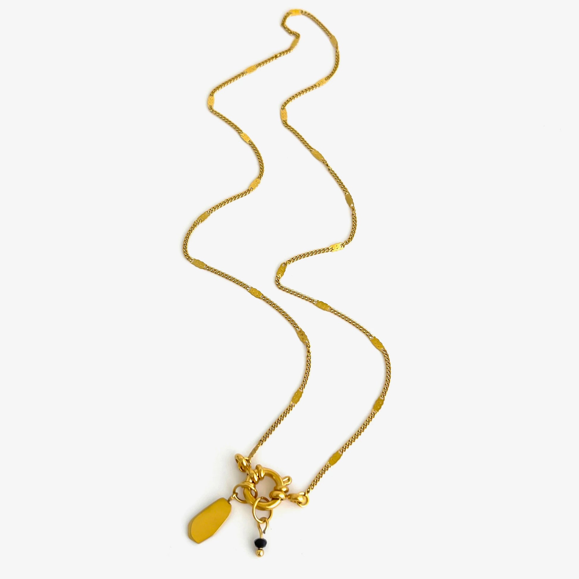 Women's Acrylic Letter Heart Necklace
