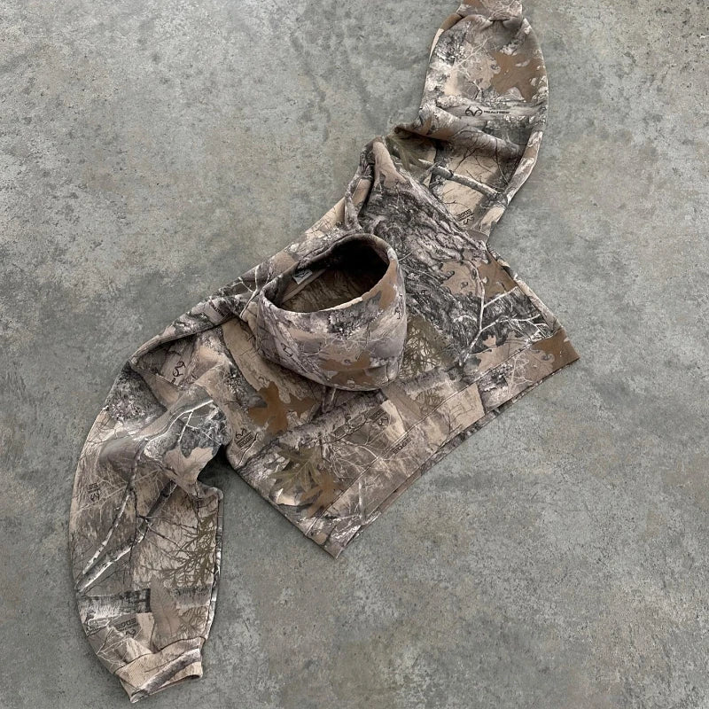 Woman's Camo Hoodie