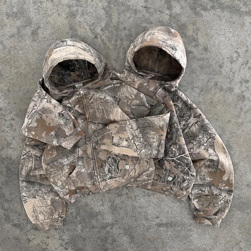 Woman's Camo Hoodie