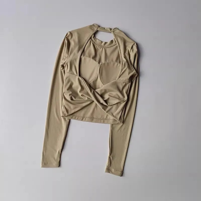 Women's QuickDry Backless Active Top