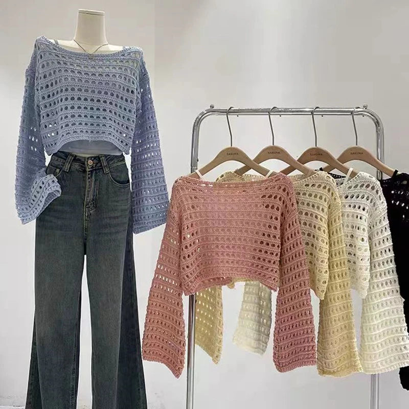 Women's knitted cardigan Sweater