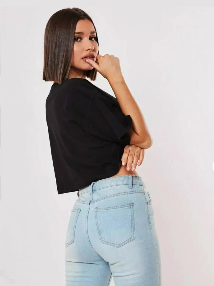 Women's Cropped Shirt