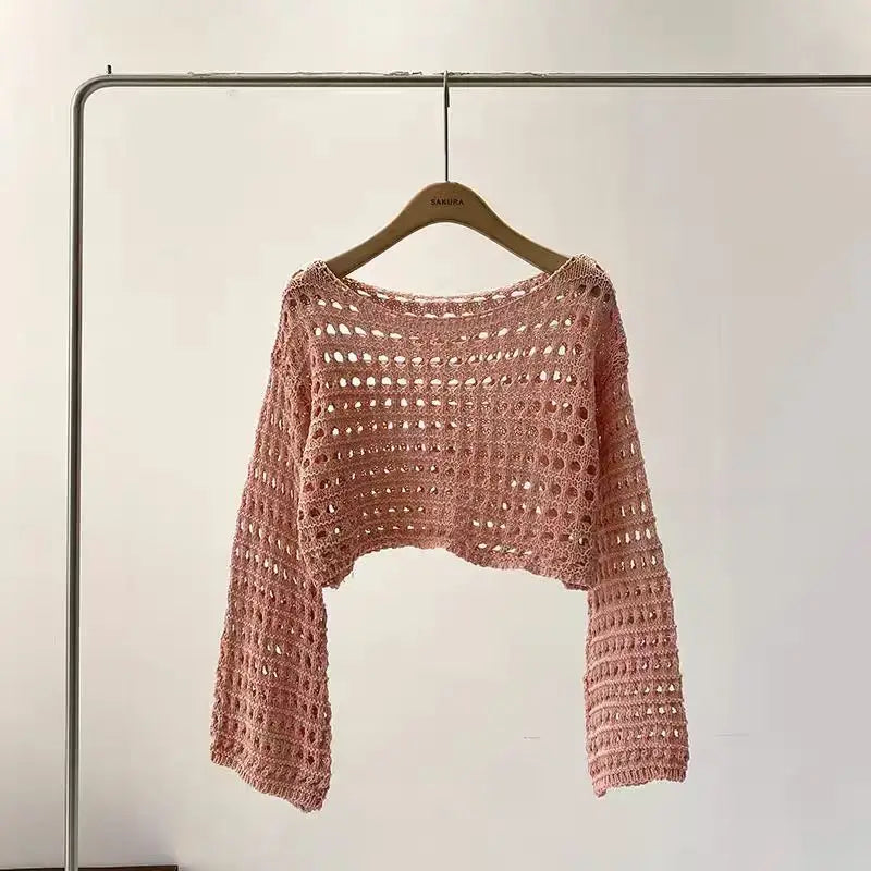 Women's knitted cardigan Sweater
