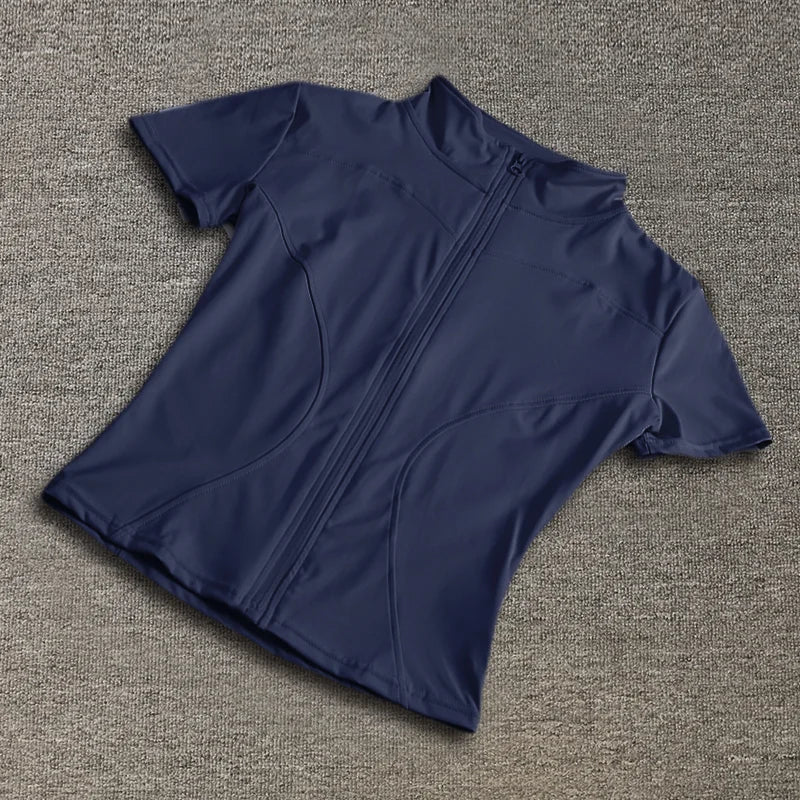 Women's zip up shirt