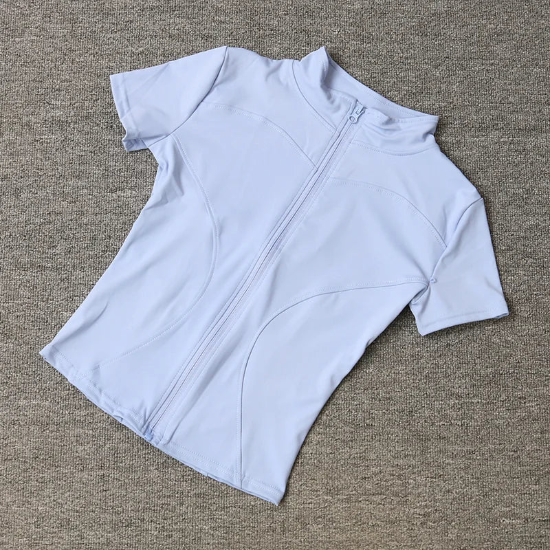 Women's zip up shirt