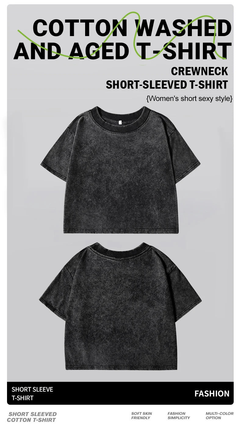 Women's Baggy Crop Top