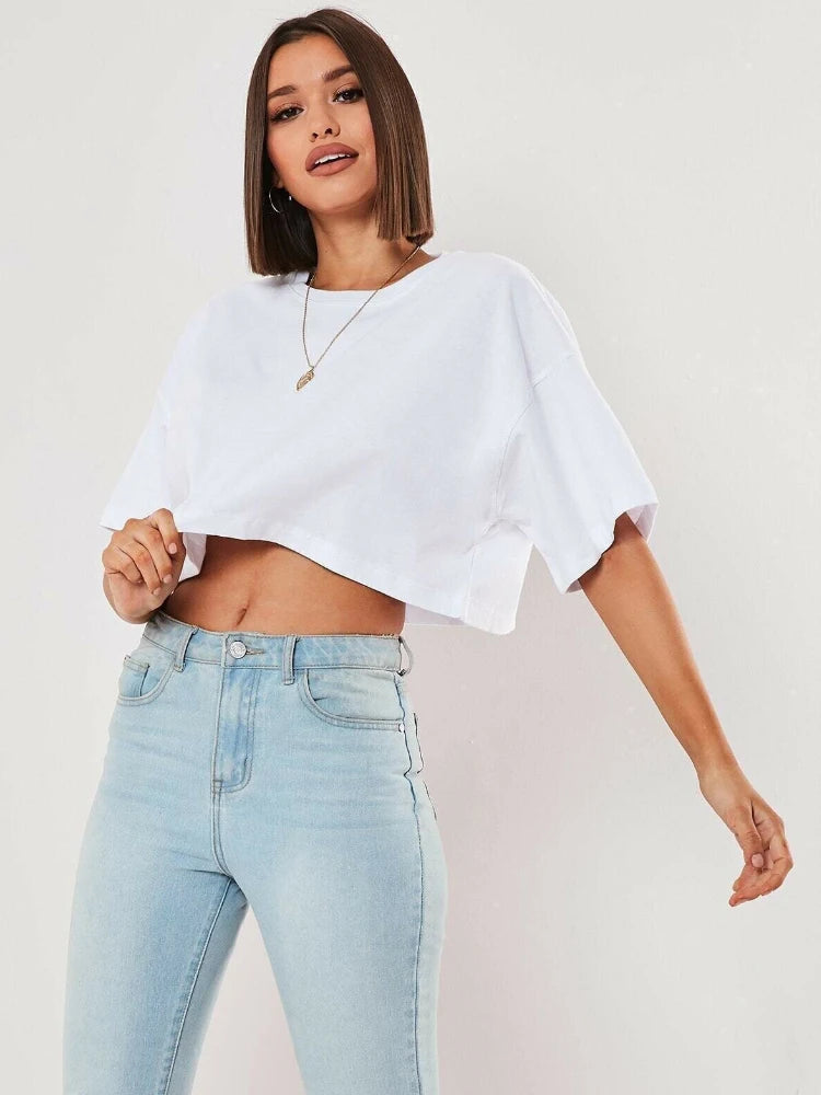 Women's Cropped Shirt