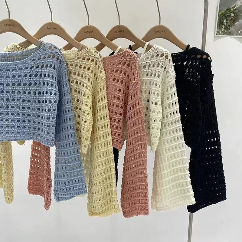 Women's knitted cardigan Sweater