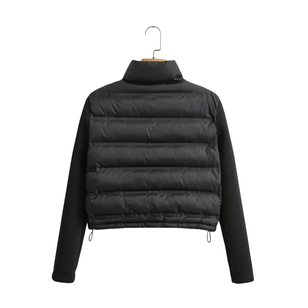 Women's puffer jacket long sleeve