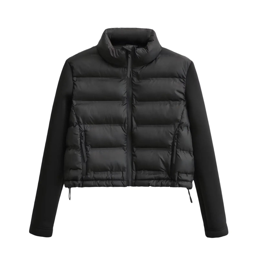 Women's puffer jacket long sleeve